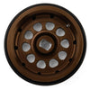 X0053W68TD Treal Hobby Type E 0.7" Aluminum Micro Crawler Beadlock Wheels (Bronze) (4) (9.5g ea) w/Brass Rings