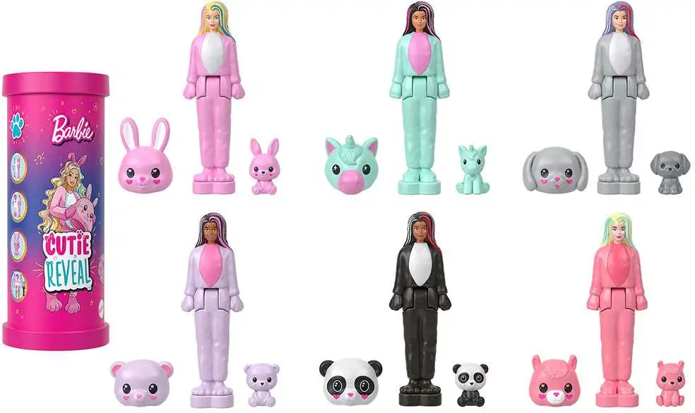 HYM25 Mini BarbieLand CUTIE Reveal 1.5-Inch Mystery Pack [1 RANDOM Mini Figure]