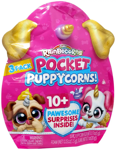 ZU9285SQ1 Rainbocorns Pocket Puppycorn Surprise Ser1