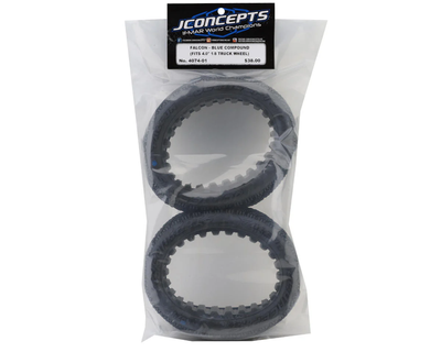 JCO4074-01 Falcon 4.0" 1/8 Off-Road Truggy Tires (2) (Blue)