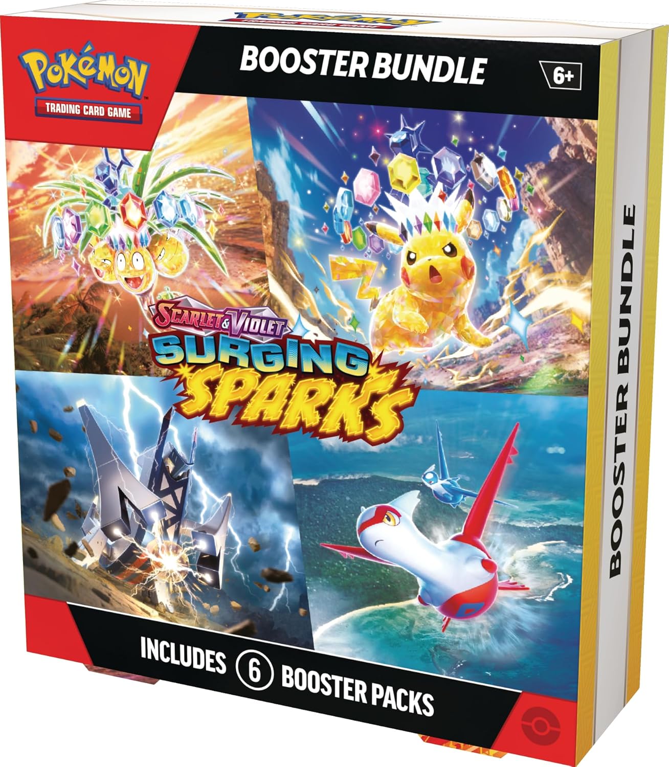 PKU191-85991 Pokemon Scarlet & Violet #8 Surging Spark Booster Bundle