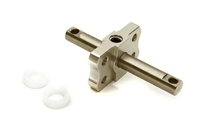 INTC28341SILVER Billet Machined Lock Diff Hub Spool 1/10 2WD