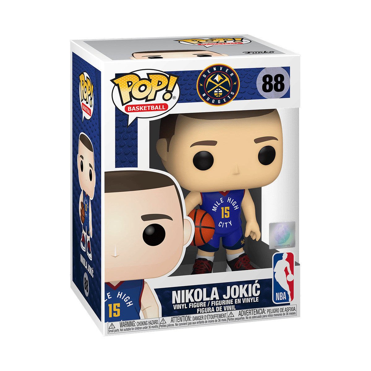 FU50821 NBA Denver Nuggets Nikola Jokic #88