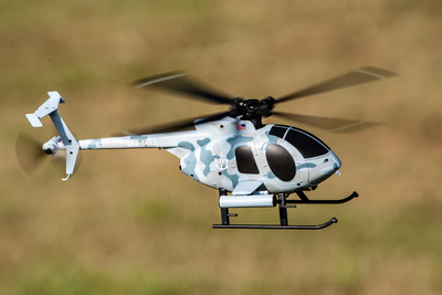 RGR6102 Hero-Copter Military, 4-Blade RTF Heli; Navy