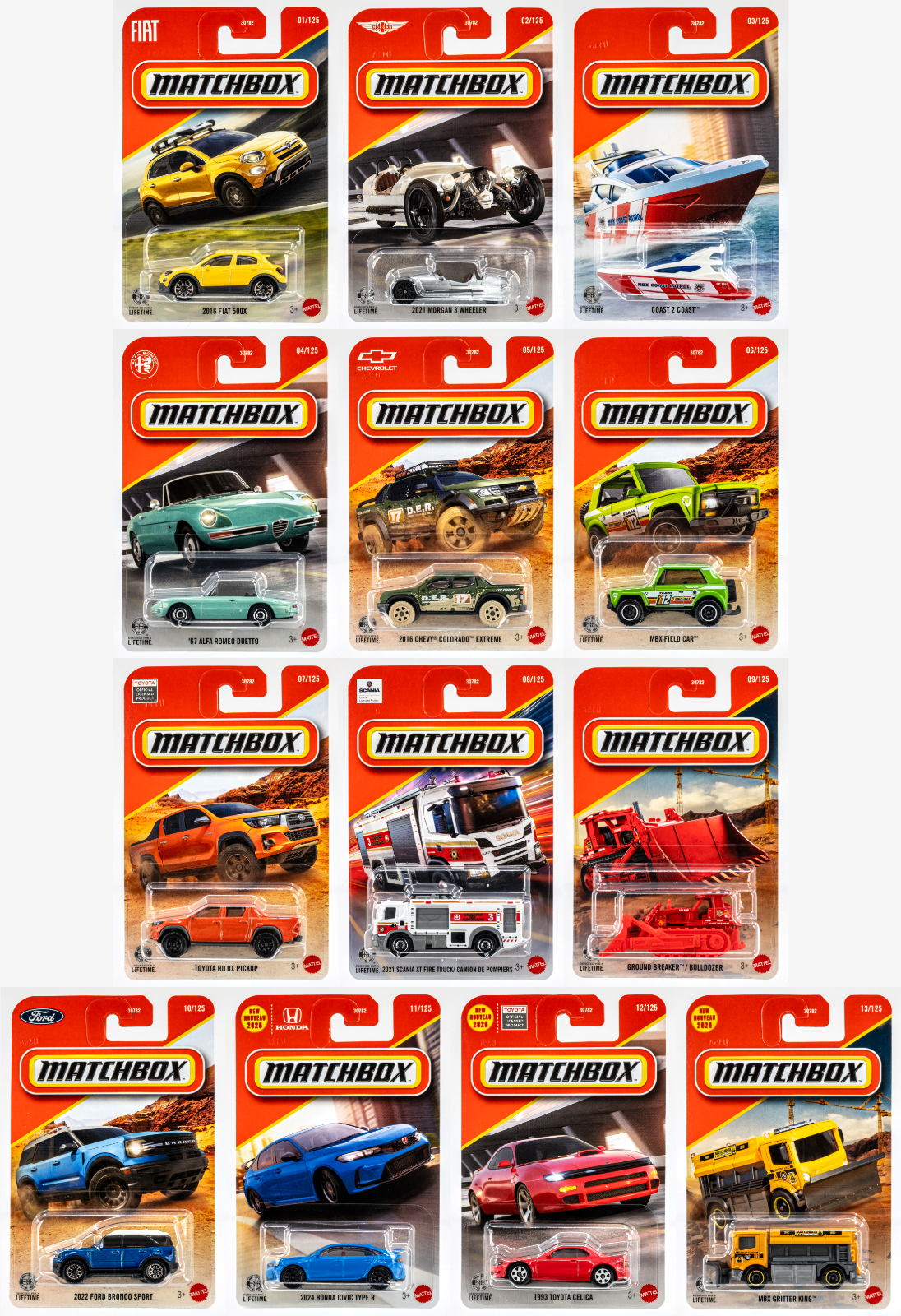 C0859 Matchbox Assortment (1pc)