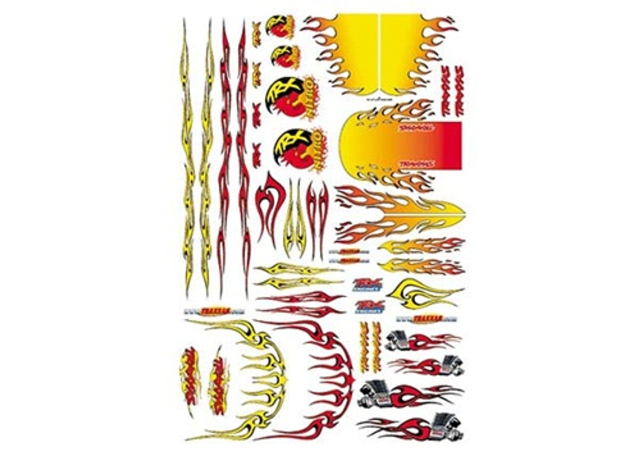 3913X Decal Sheet, Flames