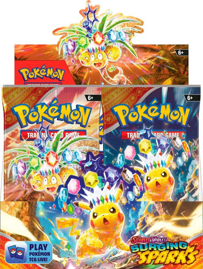 PKU191-41312 Pokemon Scarlet & Violet #8 Surging Sparks Booster Display Box
