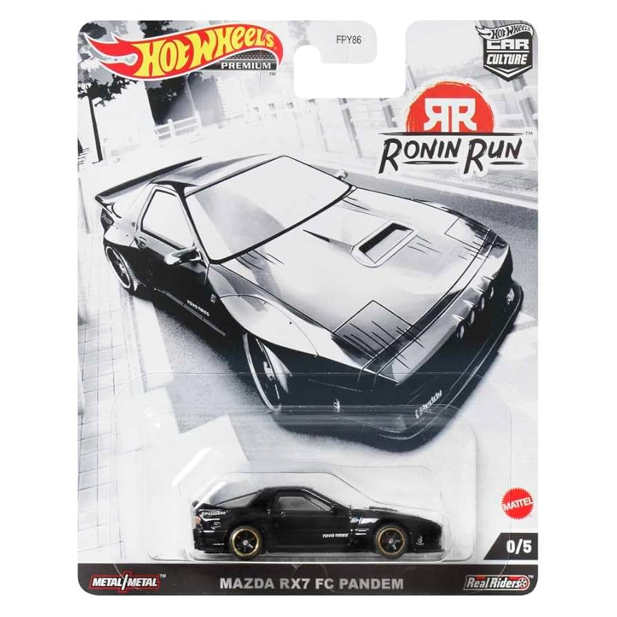 CHASE! HWFPY86 Mazda Rx-7 Ronin Run Black