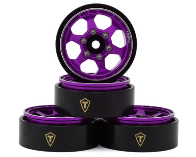 TLHTSCX24-153 SCX24 Six Spoke Wheel - Purple