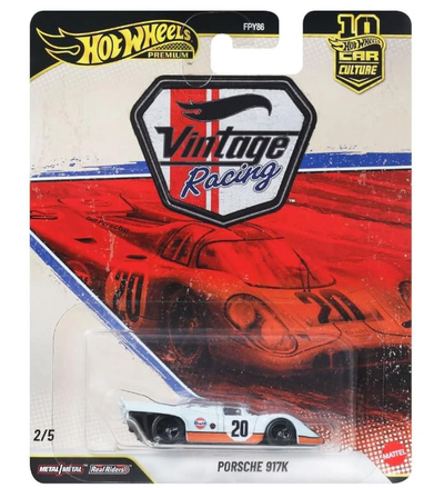 JKF03 HotWheels Vintage Racing Porsche 917K