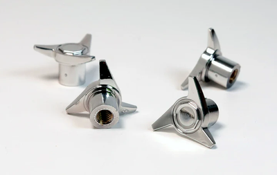 Jevries Diamond Super Swept Knock Offs for TRUE 13 Wheels Chrome