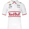 TU14431 Red Bull Racing F1 2025 Special Edition Japan Grand Prix Polo Shirt - White -