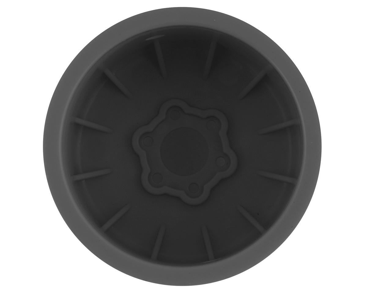 JCO3377S Tribute 2.6x3.6" Monster Truck Wheel (Silver) (2)