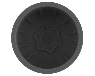 JCO3377S Tribute 2.6x3.6" Monster Truck Wheel (Silver) (2)