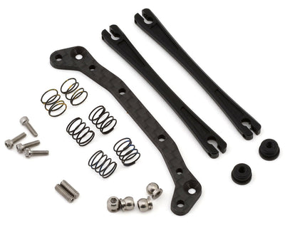 NX-577 NEXX Racing Team Associated RC28 Carbon Fiber Side Dampers Set w/Tuning Springs