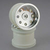 3672 2.2" Chrome Rear Wheels (2)