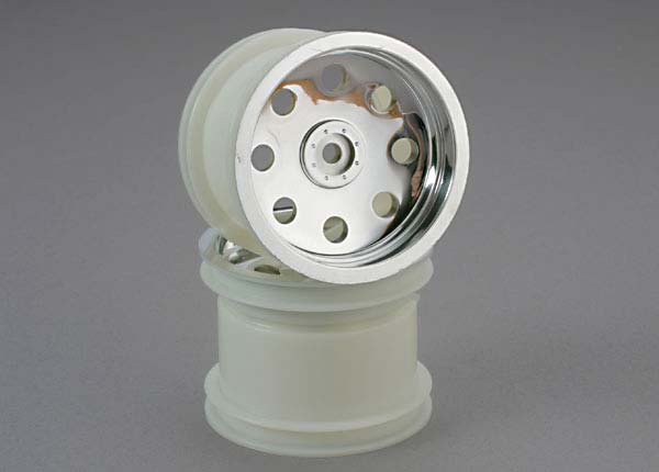 3672 2.2" Chrome Rear Wheels (2)