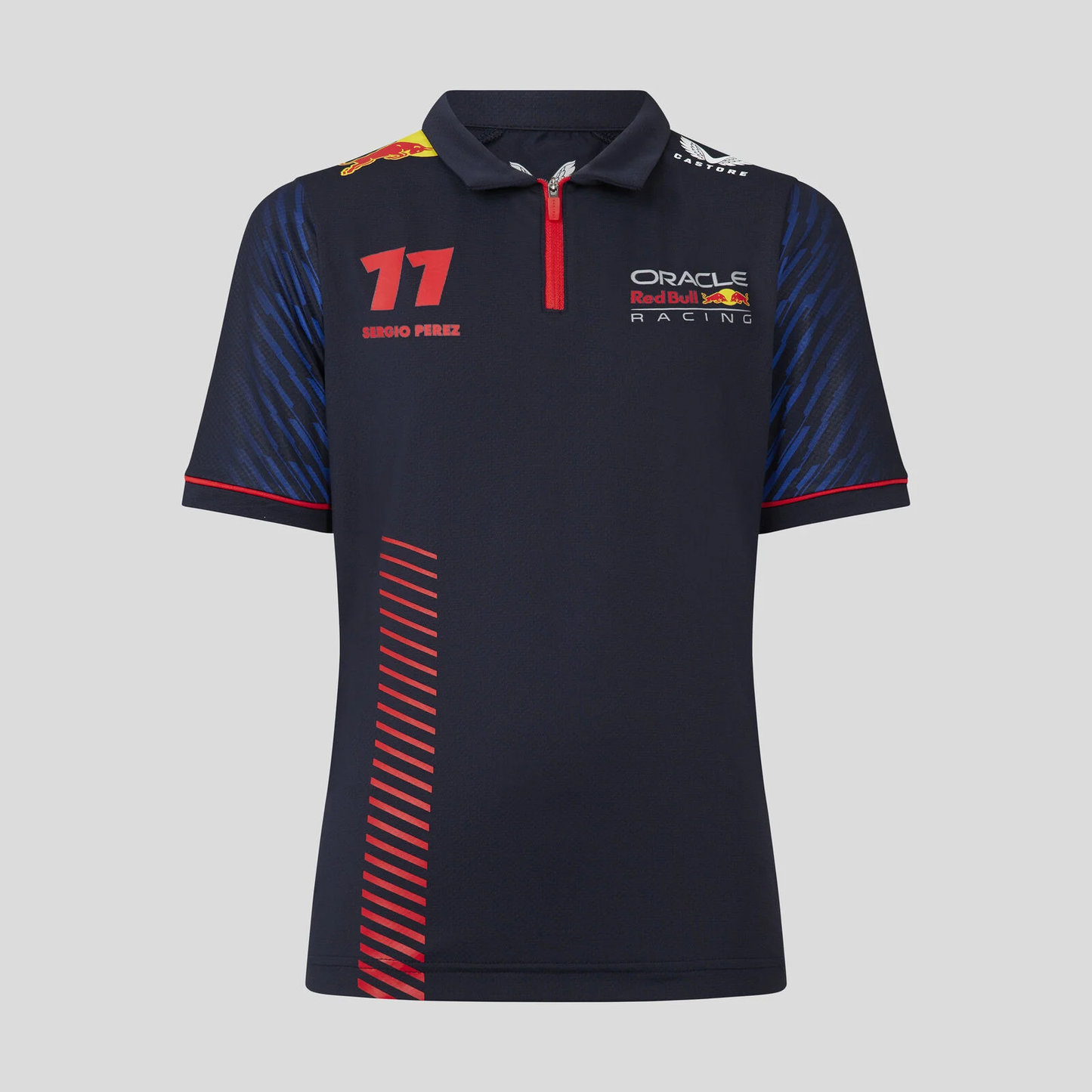 TM3182 Red Bull Racing F1 Men's 2023 Sergio "Checo" Perez Team Polo Shirt-