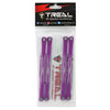 X003FXU4TR Treal Hobby Losi LMT Aluminum Lower Link Bars (4) (Purple)