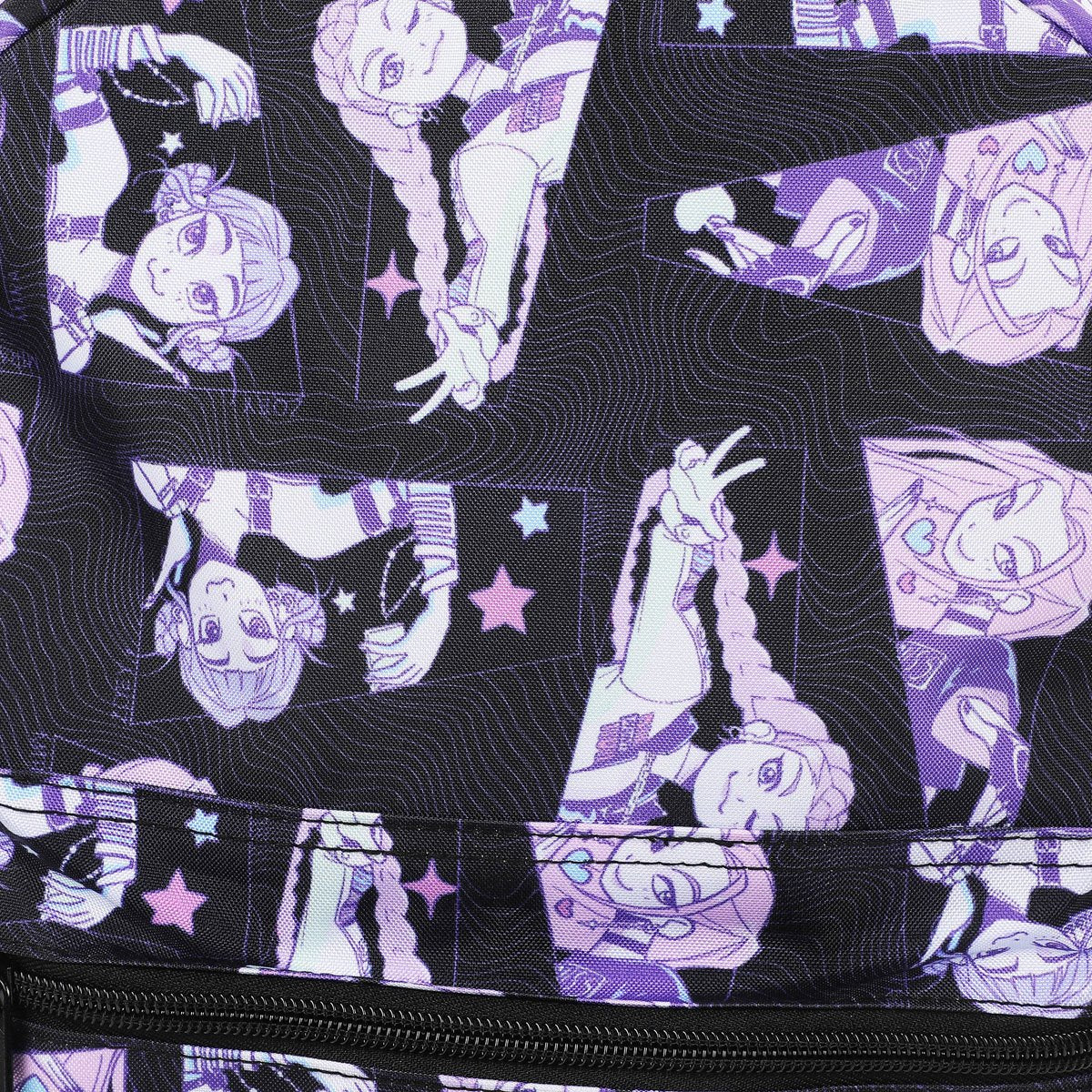 BWBQAA8BC KPop Demon Hunters Huntrix 16 1/2-Inch Backpack