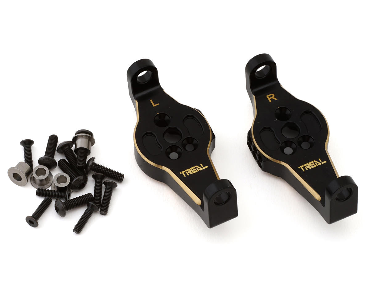 TLHTTRX4-05 Treal TRX4 Brass Caster Blocks