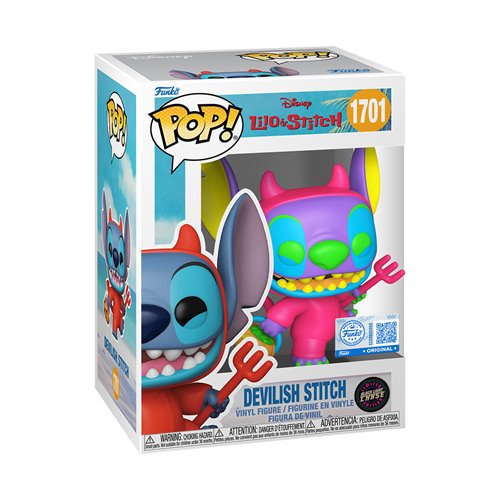 FU91833 CHASE Lilo & Stitch Devilish Stitch Funko Pop! #1701