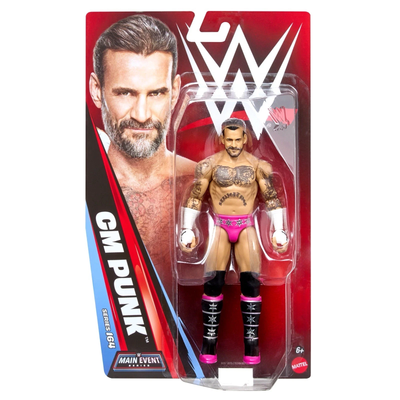 GFD62 WWE Main Event Basic CM Punk Series 164 Action Figure