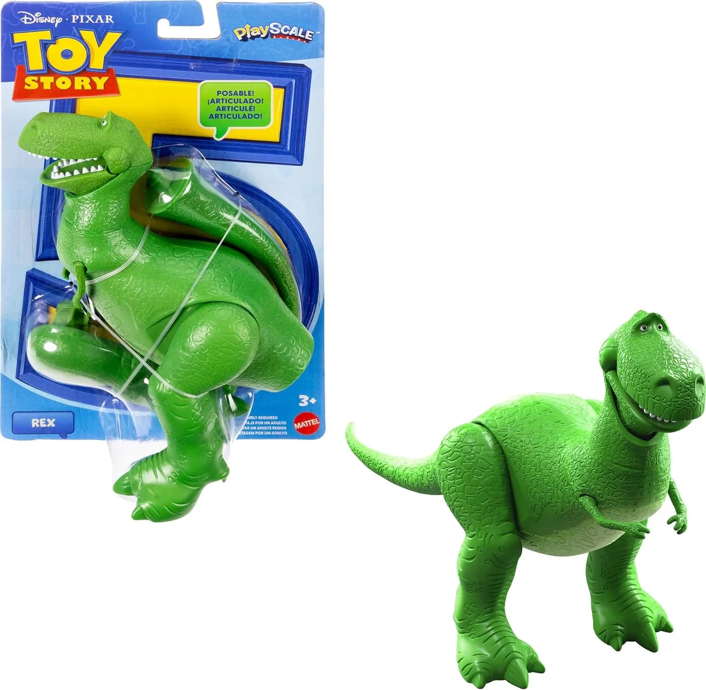 JKV17 Toy Story 5 Play Scale Rex Figure