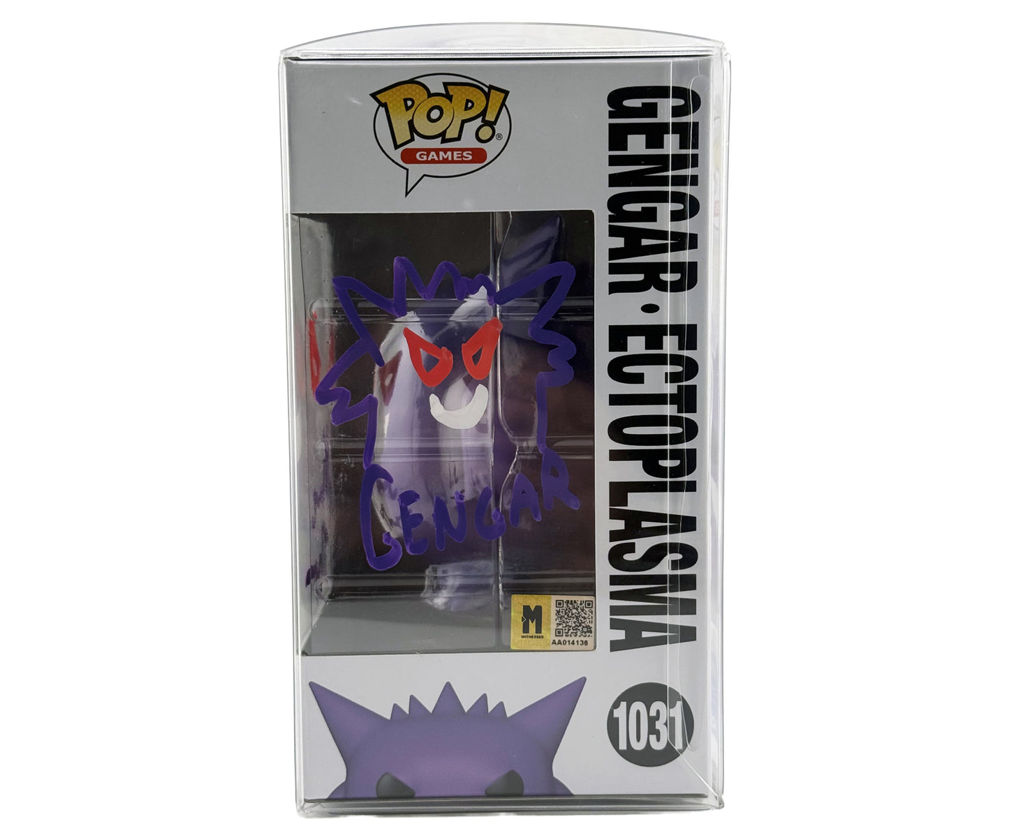 FU80311 Pokemon Gengar Ectoplasma Signed by: Marc Thompson