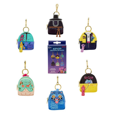 LFNFXBC0002A KPop Demon Hunters Mystery Box Mini-Backpacks Bag Charm
