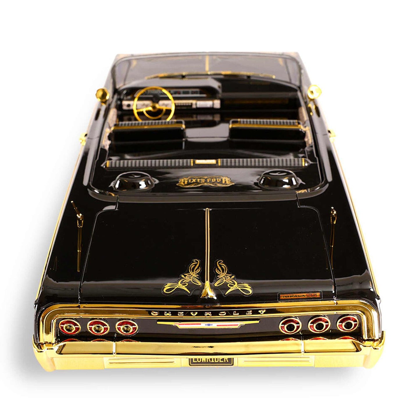 RER25840  RedCat 1964 Chevrolet Impala Gold Digger Special Edition LowRider RTR-Gold