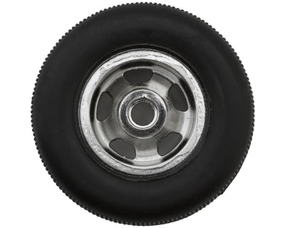 1RC5573 1RC Racing Pre-Mounted 1/18 Asphalt Modified Hoosier Tires (Chrome) (4) (F/R) (Soft)