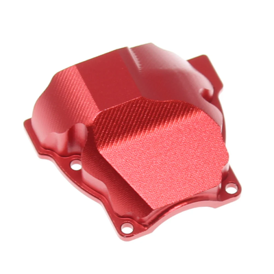 RER30685 Diff Cover Red Aluminum