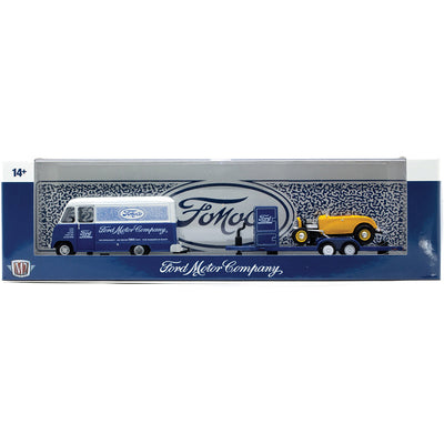 M2 Machines 36000 Auto Hauler 1948 Ford Parcel Truck & 1932 Ford Roadster