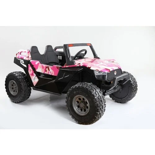 Clash 24V 4WD All Terrain Kids Ride On Buggy With MP4 And Air Blower