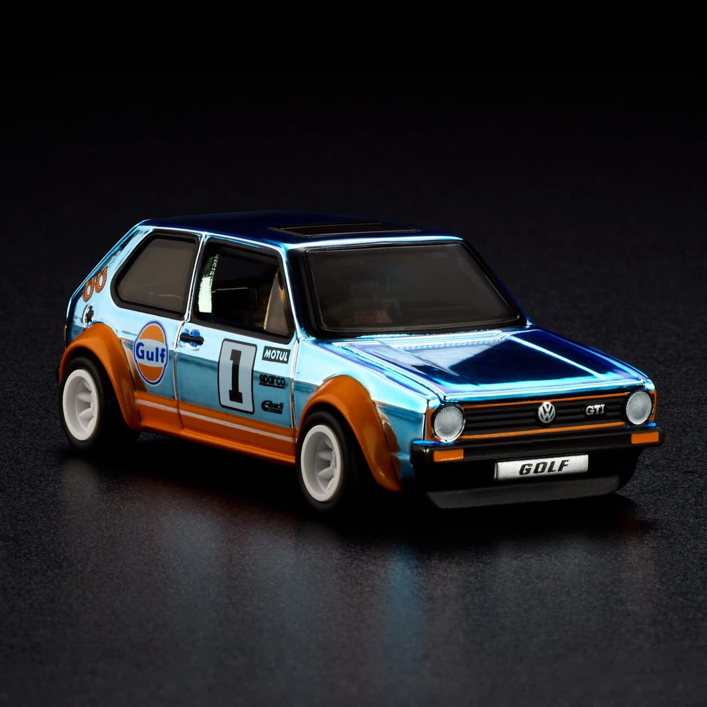 JJY63-BH11 Hot Wheels RLC Exclusive 1976 Volkswagen Golf Mk1 GTI (Gulf)