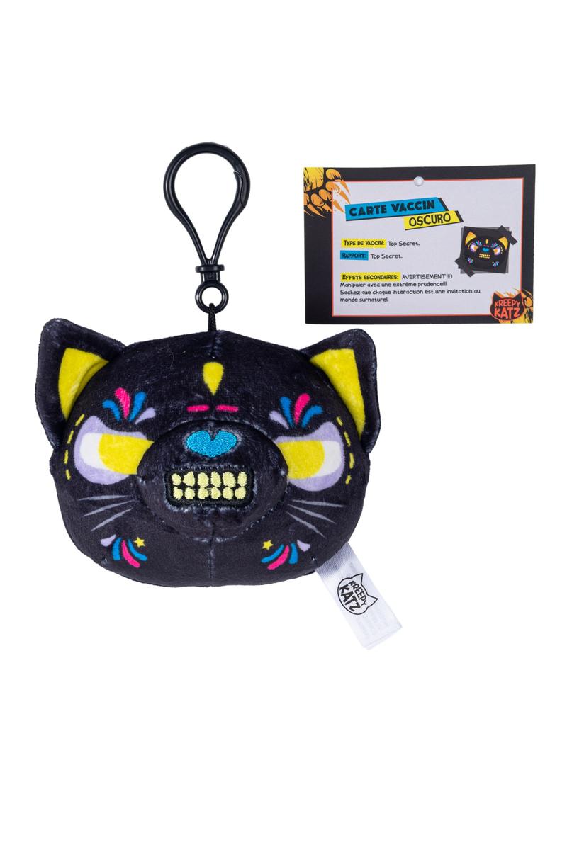 L2P KK4018  Kreepy Katz 4 Inch Clip-On Cat Plush Mystery Bags
