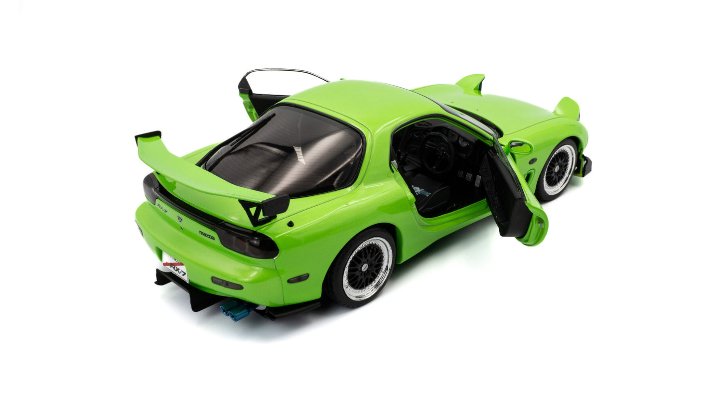 Solido S1810606 1:18 1999 Mazda RX-7 FD3RS – Green
