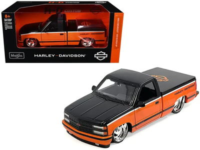MJ32274OR MT 1:24 H-D Customs - Chevy 1993 454SS ORBK