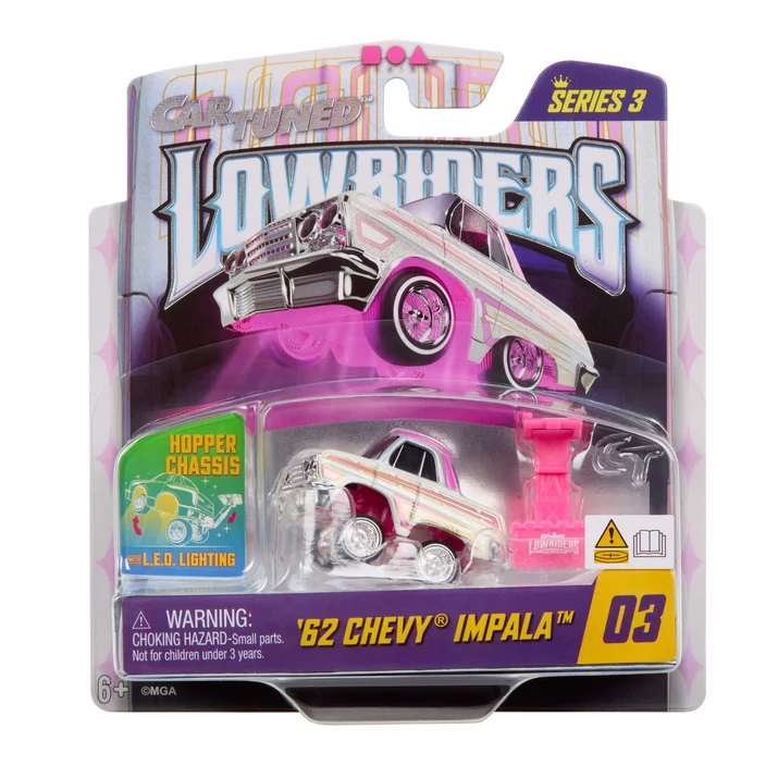 CarTuned 597346-XX2 1:64 Lowriders SHOW GLOW Series 3
