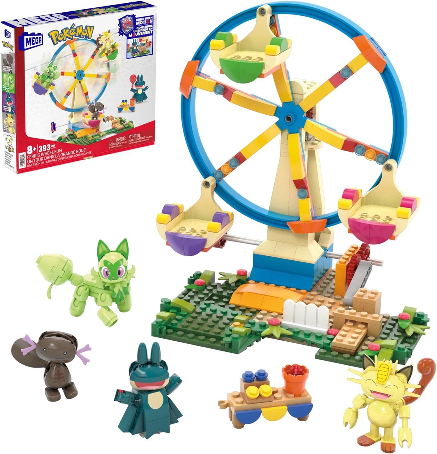 HXF80 MEGA Pokemon Ferris Wheel Fun