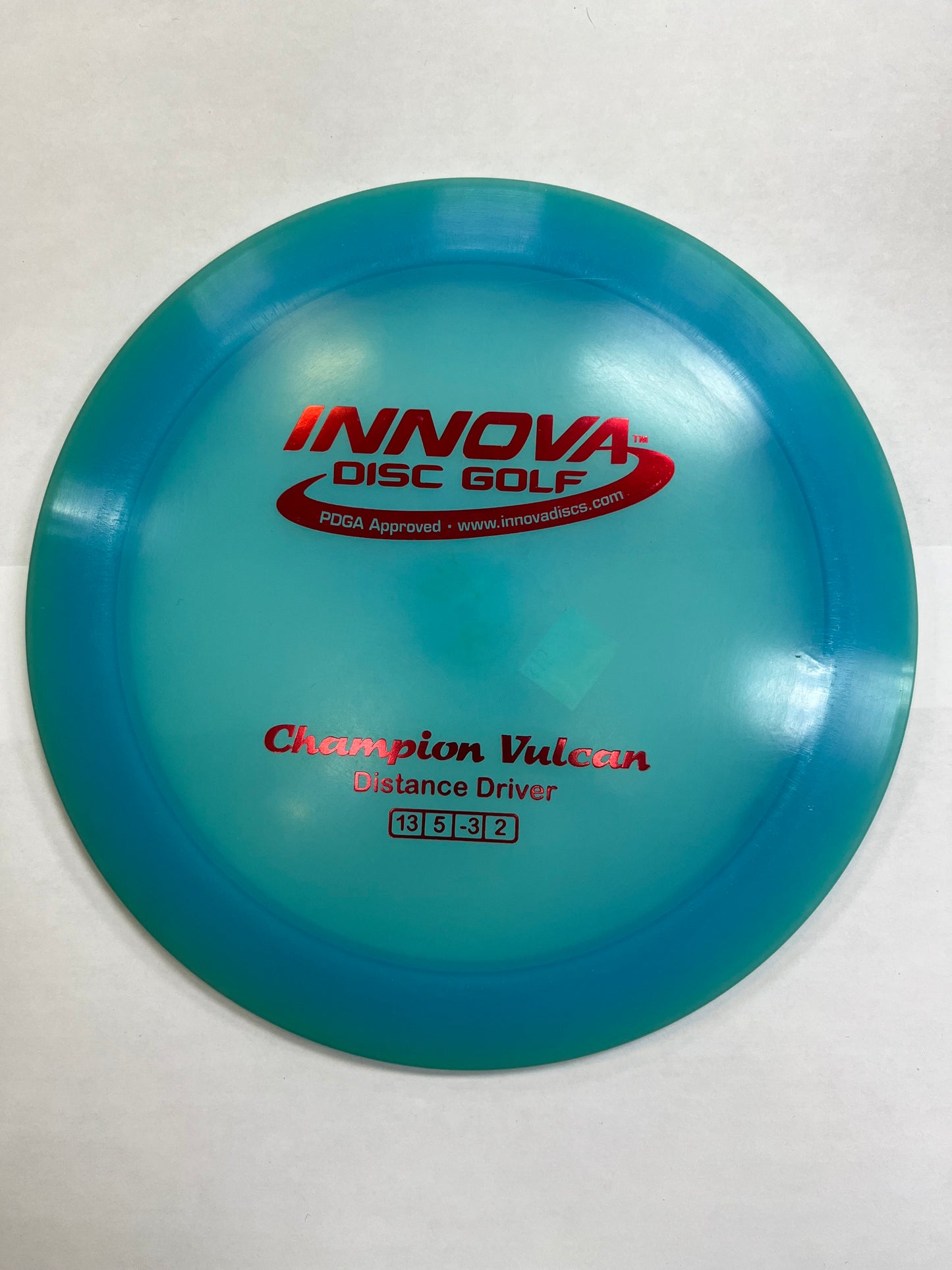 Innova Champion Vulcan Distance Driver Clear Blue
