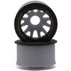 NX-USA-EVO-R+2-G NEXX Racing Mini-Z RWD "JUD" EVO Rear Threaded Side-Wall Carbon Fiber Rims (2mm Offset) (Grey) (2)