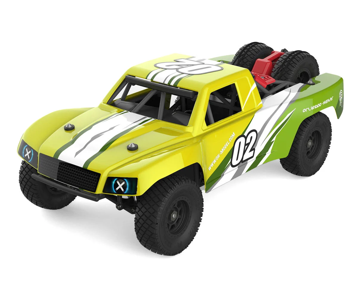 OLHOH32X02-C Orlandoo Hunter OH32X02 1/32 Micro 4x2 Trophy Truck Kit (Clear)