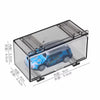 HotWheels 1/64 Car Model Storage Box Dustproof Acrylic Display Case-Smokey