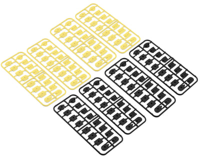 HPI161411 Nano-TTR Curb Set - Black and Yellow