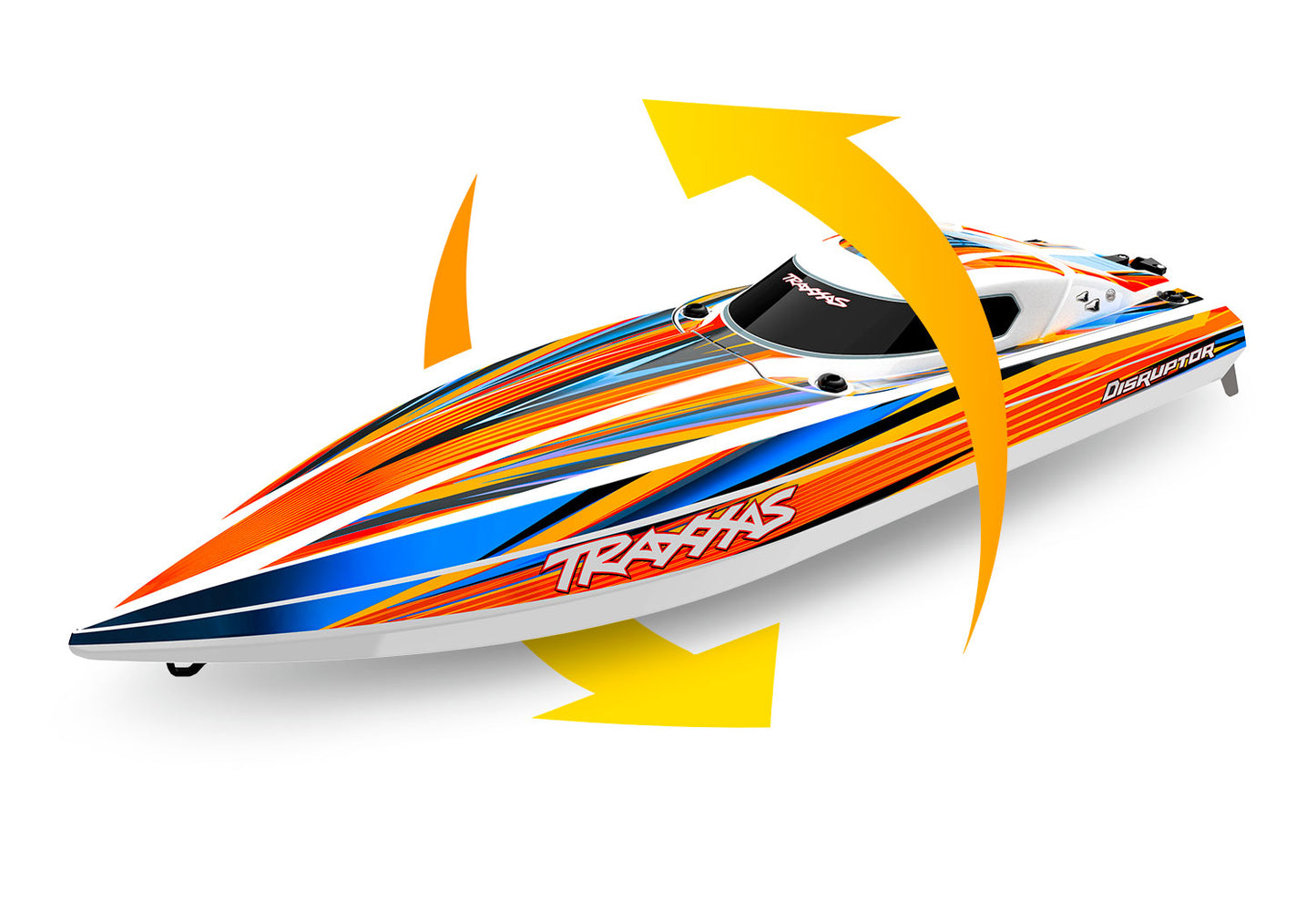 106064-4 Disruptor Extreme Brushless VXL-4S Speed Boat