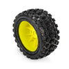 PRO1013116 Pro-Line Racing 1/5 Limited Edition Badlands MX43 Pro-Loc Front/Rear Tires Mounted 24mm Yellow/Black Impulse (2): X-MAXX