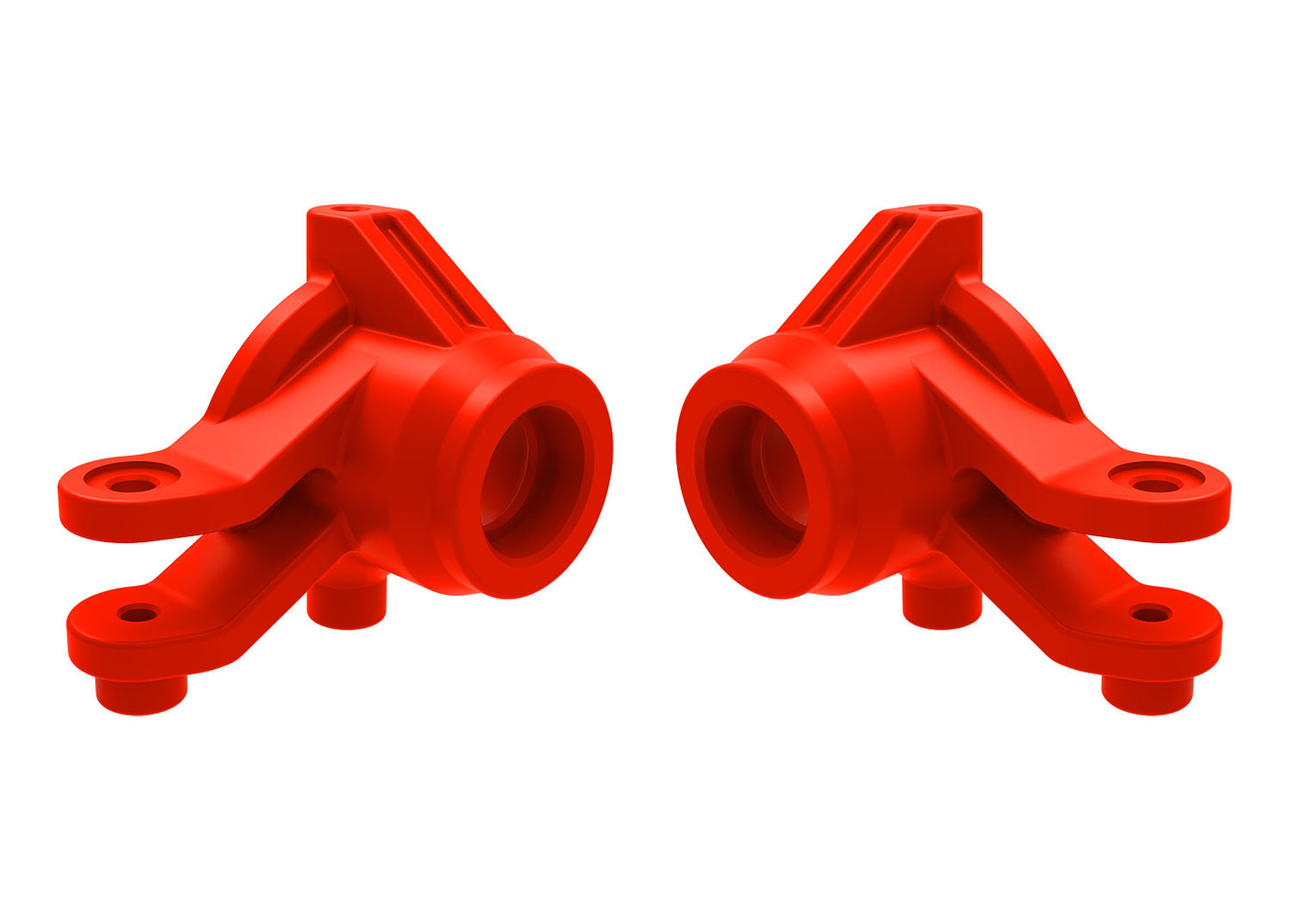 10736-RED Red Steering Blocks (L&R)