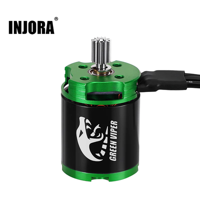 INM24-SCX30 INJORA Green Viper 1621 Brushless Motor 4300KV for 1/30 SCX30